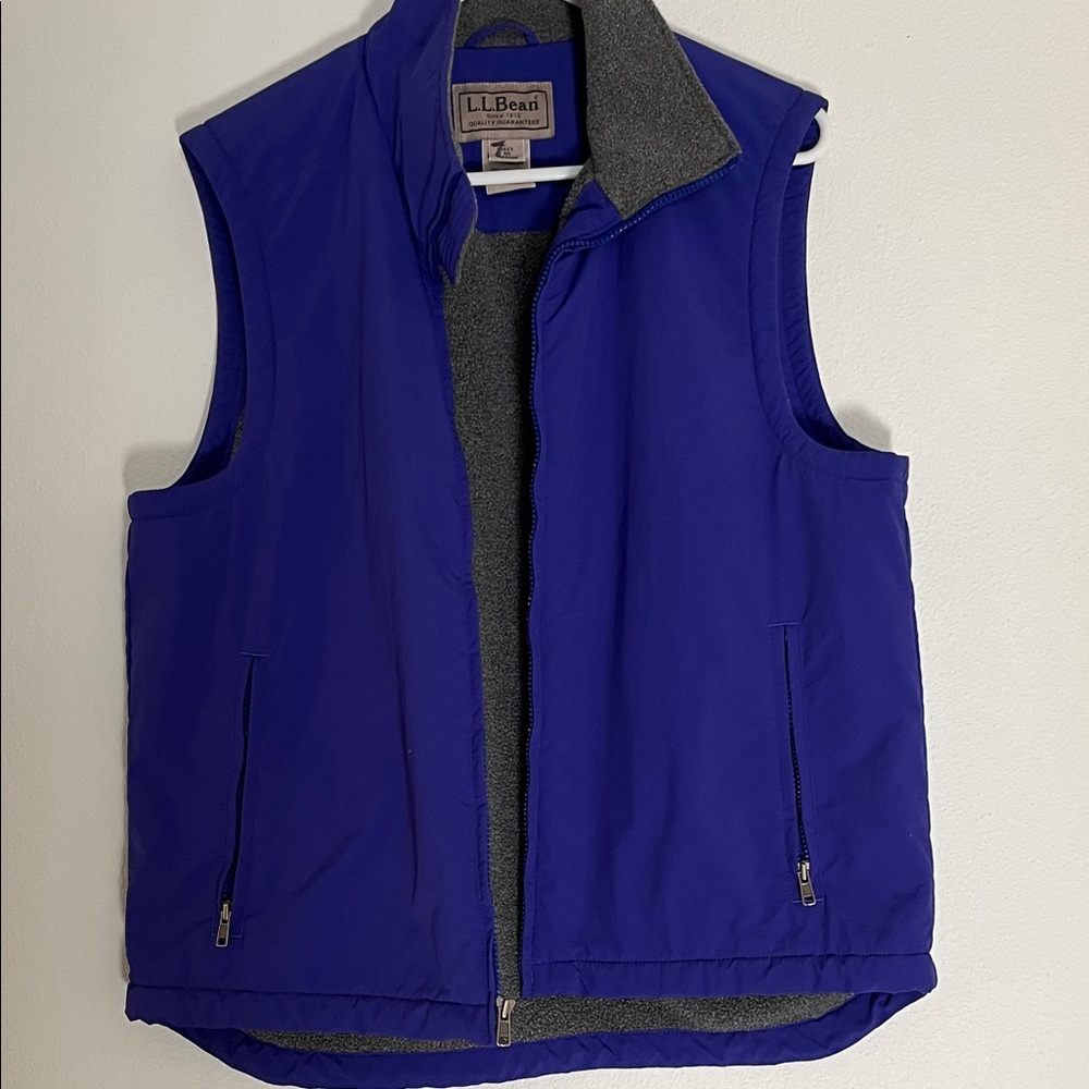 L.L. Bean Men's Royal Blue Vest